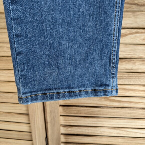 Levi's 502 Classic Blue Denim Jeans Size 36x34 - Picture 4 of 15